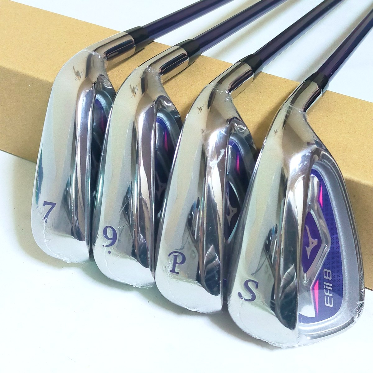Mizuno EFIL-8 Ladies 8pc Golf Club Set Driver FW UT Irons Putter