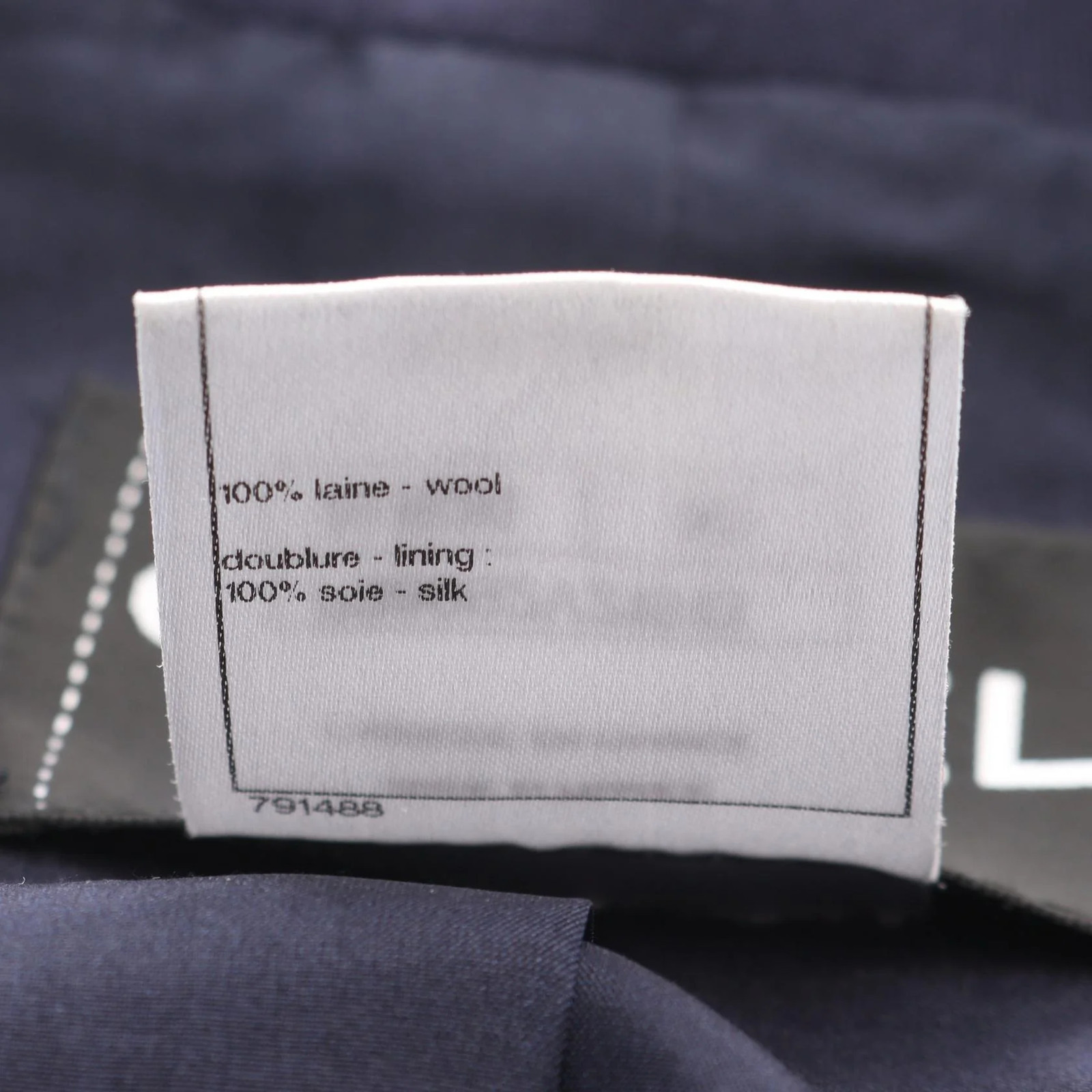 【Coat】CHANEL Coco Mark Button Tailored Jacket Woo… - image 3