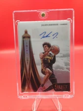 2024-25 Panini Select - In Flight Signatures Jalen Johnson /125 #IFS-JJN 