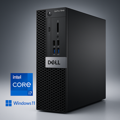 デスクトップPC Intel Core i7 8GB RAM Dell OptiPlex 3040 SFF Intel Core i7-6700 3.4GHz up to 4GHz 8GB