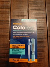 Reese's ColoTest Immunochemical Fecal Occult Blood Test Kit, Fast Results
