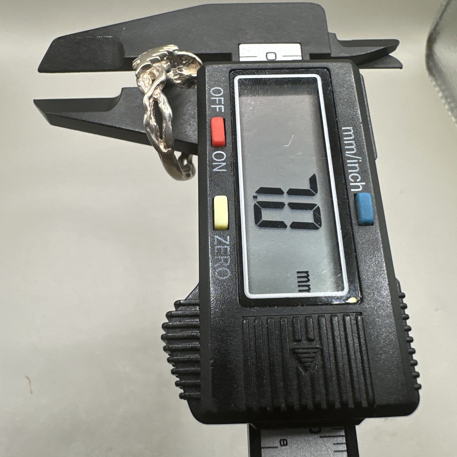 Flower Design Solid Sterling Silver Ring Size 7.5… - image 8