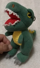 Wrapables Cute Plush Keychain Pendant Charm for Bag, T-Rex