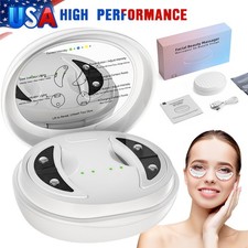 Red Light Under Eye Therapy Massager Microcurrent Eye Care Dark Circles Removal