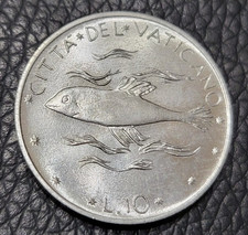 1971 Vatican City 10 Lire Coin