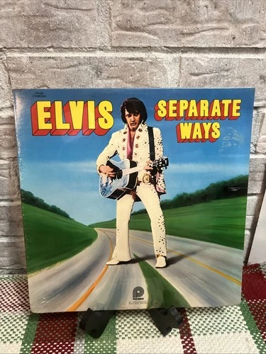 vintage vinyl record Elvis Presley “separate ways” RCA 1972 Sealed New