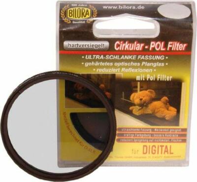 2 x Bilora Cirkular POL-Filter Ø 55 mm Low Profile hartversiegelt 7013-55 OVP