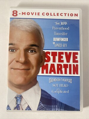 Steve Martin: 8 Movie Collection (DVD) SGT Bilko / Jerk / Bowfinger/
