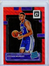 2022-23 Panini Optic Asia KEEGAN MURRAY Sacramenton Kings Red Wave RC Rookie SP