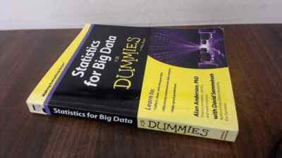 Statistics for Big Data For Dummies, Anderson, Alan, For Dummies,