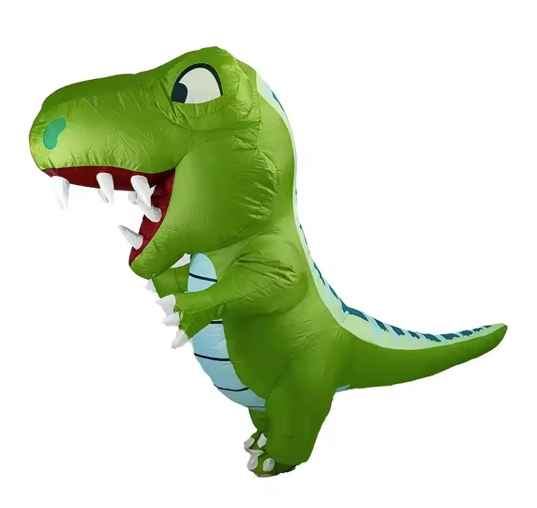 Disfraz de dinosaurio inflable para adultos disfraz de Halloween disfraz héroe animal juguete