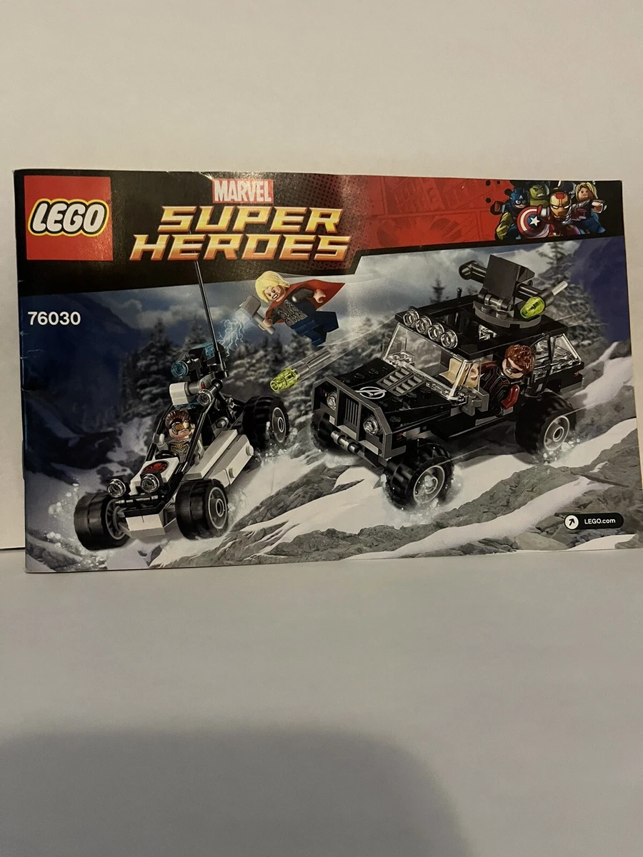 Lego 76030 instructions new arrivals