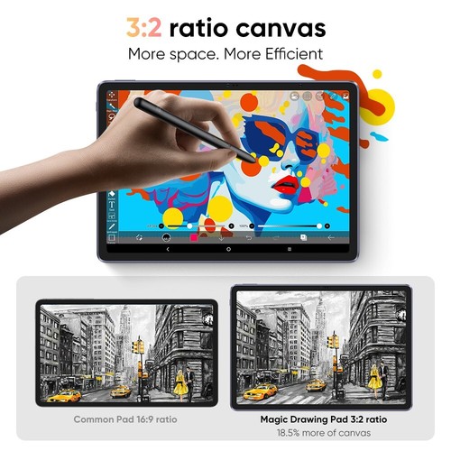 XP-Pen 12.2'' Wireless Magic Drawing Pad Display Bluetooth 16384 256GB ROM Used - Picture 9 of 15