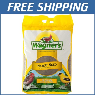 Wagner's Premium Nyjer Seed Wild Bird Food - 20lb for Vibrant Finch Feeder