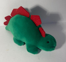 Vintage Dakin green stegasaurus dinosaur, 5"