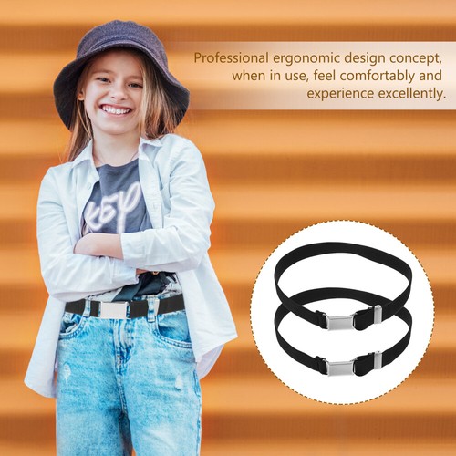 2 Pcs Adjustable Belt Pants Boy Girl Belts Kids Childrens for Boys - Picture 7 of 12