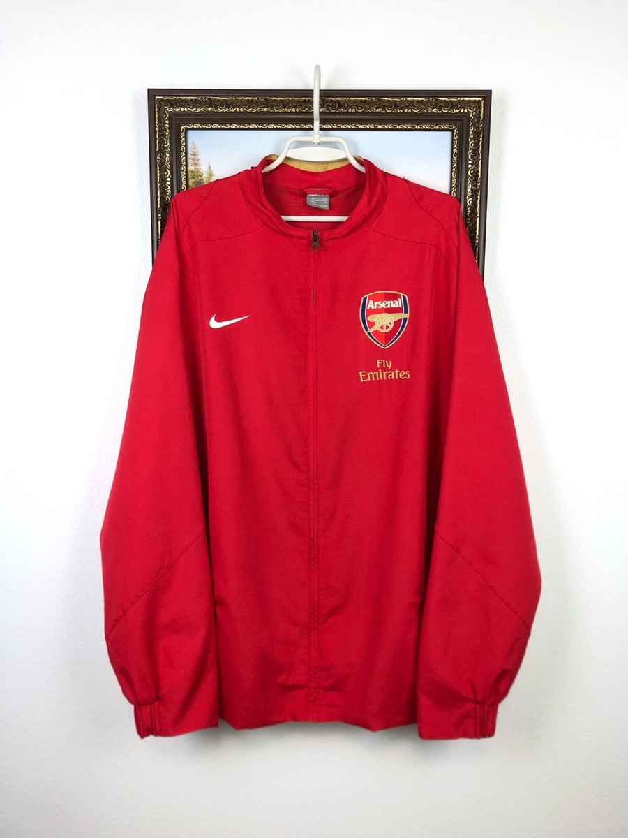 アーセナル 赤 ジャケット Nike Vintage Nike Arsenal Football Jacket Soccer Track Top Mens