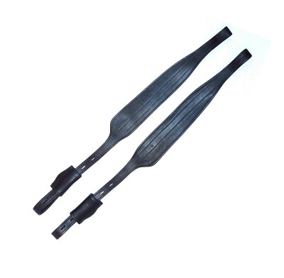 FSS BREITER MONO Steigbügel Leder DRESSUR T-BAR NAPPA stabilisiert Balance Nylonkern
