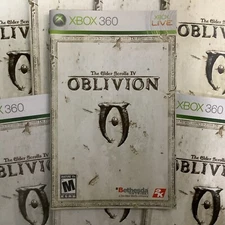 Elder Scrolls IV: Oblivion Microsoft Xbox 360 Instruction Manual Only