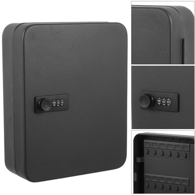 Key Lock Box Locking Key Organizer Key Security Cabinet 48 Bit Key Box
