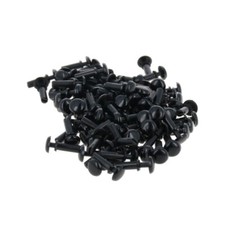 200pcs Bumper Fender Flare Fastener Rivets Retainer Clips Push-Type Auto Car