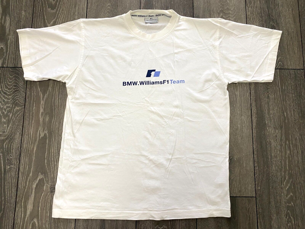 TRUE VINTAGE FROM 2002 BMW WILLIAMS F1 TEAM T-SHIRT RACING
