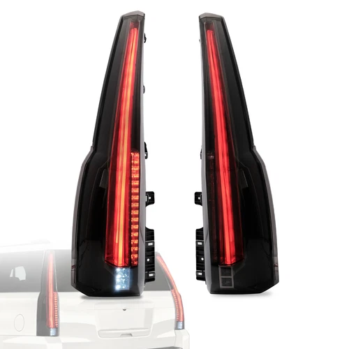 VLAND Tail Lights for 2015-2020 Chevrolet Tahoe Suburban Rear Brake Lamps LED - Picture 2 of 13