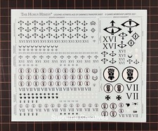 Horus Heresy Age Of Darkness Transfer Sheet Legiones Astartes Warhammer 40k 30k
