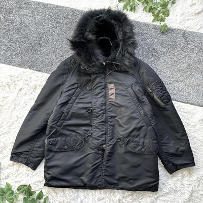 Used Buzz Ricksons N-3 Jacket Outer William Gibson Mens Size L 