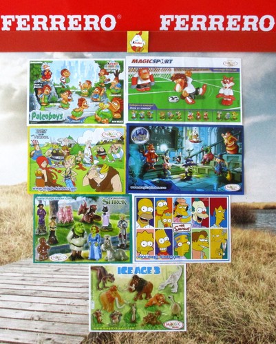 Komplettsatz BPZ Auswahl verschiedene Sätze International Ü-Ei - Bild 1 von 8