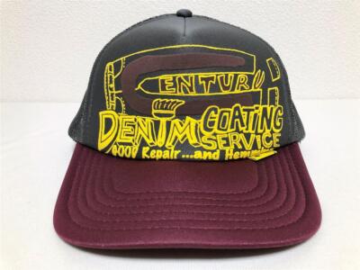 帽子 Kapital Century Denim Trucker Hat Kapital Century Denim Coating Service Trucker Cap Charcoal