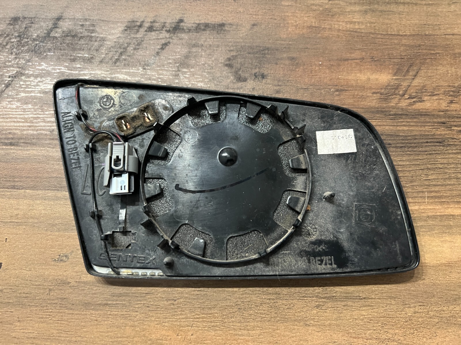 BMW 5 6 e60 e61 e63 e64 OEM Mirror glass LH Heated & Dimming 