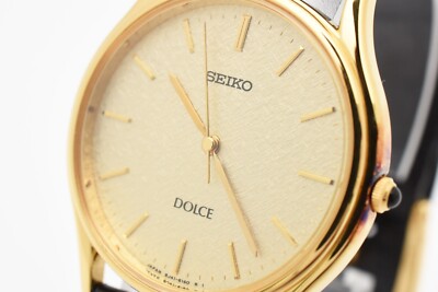 Seiko Dolce Gold Men's Watch - SACM038 for sale online | eBay