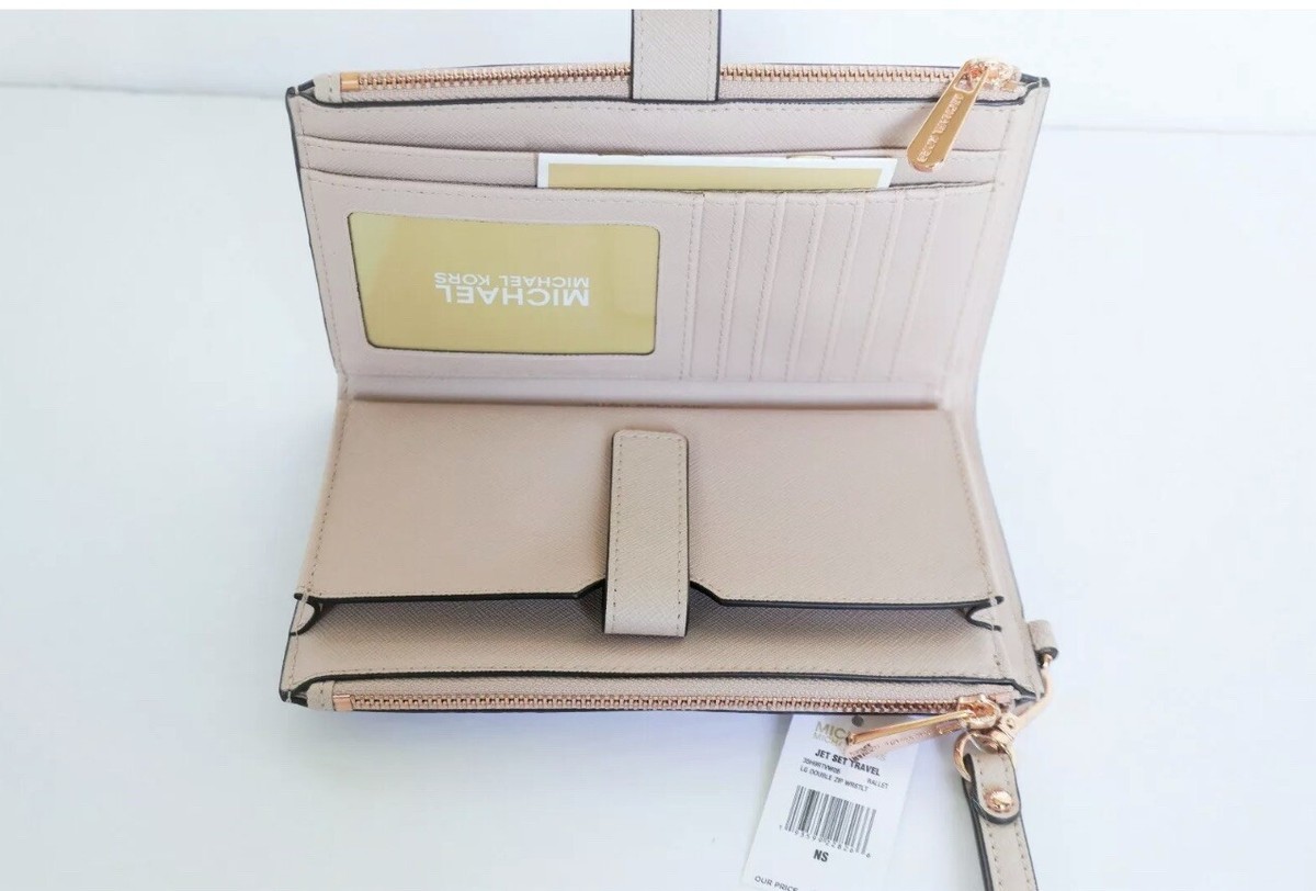 MICHAEL KORS JET SET TRAVEL XS CARRYALL TOTE SHOULDER BAG + WALLET 
