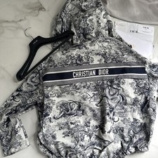 CHRISTIAN DIOR Hooded Anorak Technical Taffeta Jacket NWT Receipt 5400