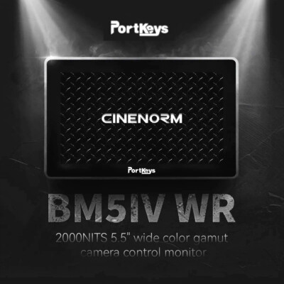 PortKeys BM5IV WR 5.5'' 4K HD Touch-Screen Wireless Camera Control Video Monitor 