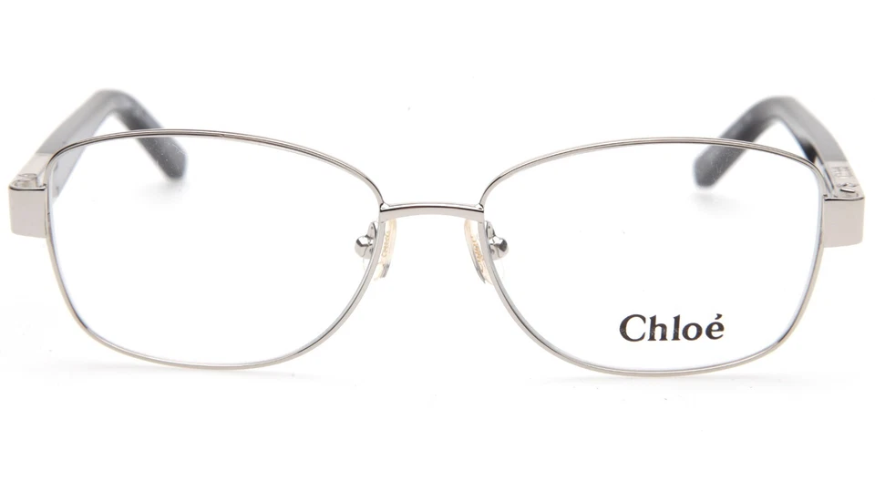 NUEVO CHLOE CE2120 730 Plata Gafas 53-15-135mm B38mm Italia Foto 2 de 4