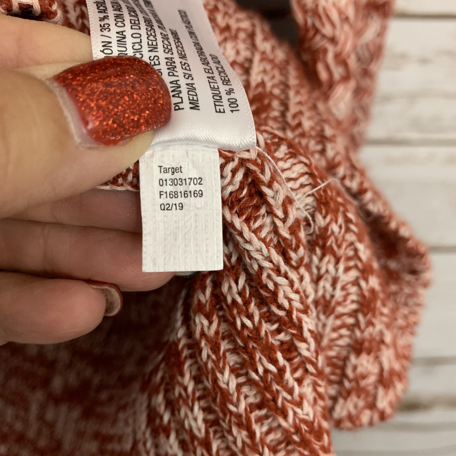 Universal Thread Heathered Cable Knit Sweater - image 7