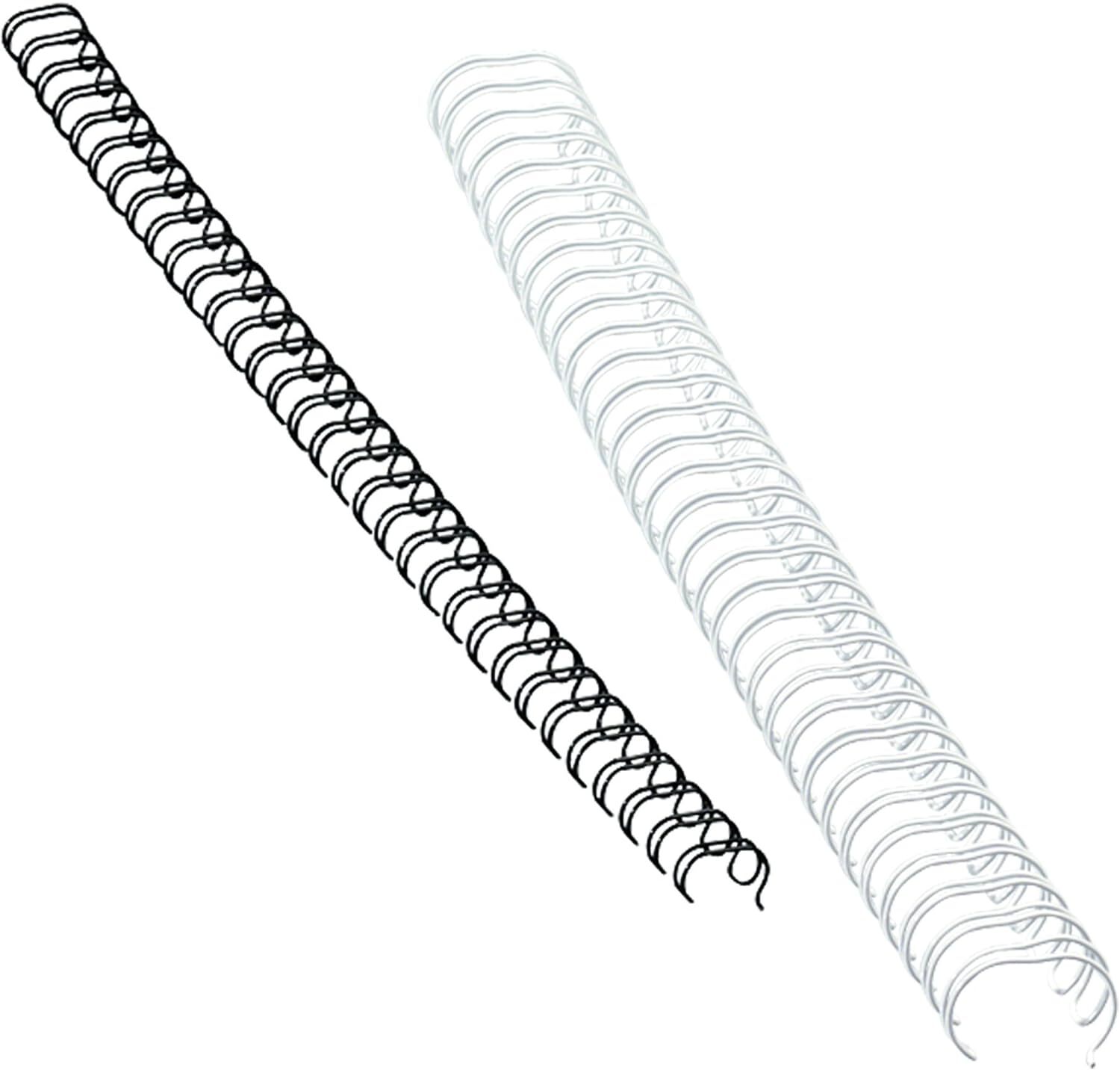 Thumbnail - Fellowes Drahtbinderücken A4 14mm Weiß 100 Stück Neu Ovp