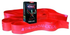 TheraBand Non-Latex CLX Consecutive Loops, Individual 5 ft. Pre-Cut - Red