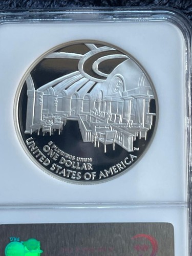 2005-P JOHN MARSHAL COMMEMORATIVE PROOF SILVER DOLLAR - NGC PF70 UCAM - Picture 4 of 4