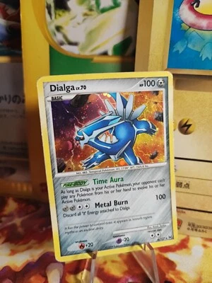 Pokemon Karte Card Dialga Lv. 70 Platin Platinum Deutsch German Holo Good - Bild 1 von 4
