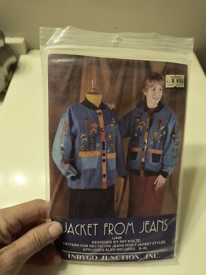 JACKET FROM JEANS IJ445 Indygo Junction Designed by Pat