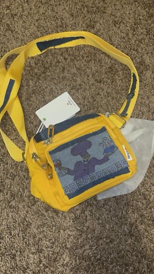 ETidy Evil Eye Mini Tote Bag for Unisex Adult Lightweight Crossbody Bag Yellow