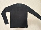 Calvin Klein Mens Black Crewneck Pullover Long Sleeve Sweater Sz Large — photo 1