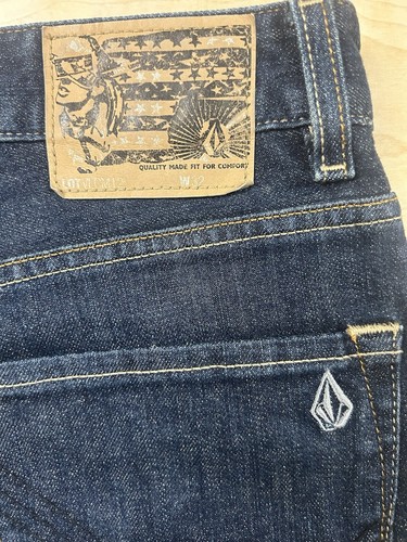Volcom Blackbart Relaxed Fit Jeans 32x31 Men - Picture 6 of 7