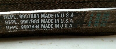 D&D 9907B94 Replacement Belt fits DIXIE CHOPPER
