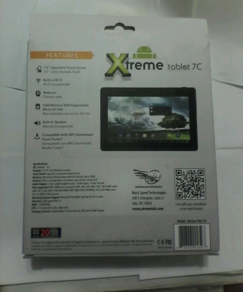 Tablet Xtreme 7C Foto 2 de 4