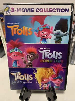 Trolls 3-movie Collection DVD Brand NEW World Tour Band Together