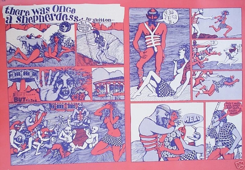 1971 NORMAN LINDSAY, OZ MAGAZINE LONDON Number 33 FREE EXPRESS W/WIDE - Image 3 of 4